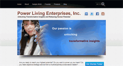 Desktop Screenshot of power-living.com
